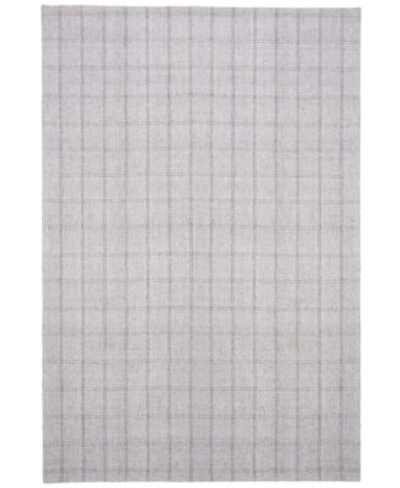Ralph Lauren Tamworth Check Lrl6450c Silver Area Rug Collection