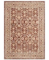 Ralph Lauren Warwick Lrl1310b Oxblood Area Rug Collection In Red