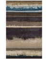 D Style Traveler Bayou Chocolate Area Rugs