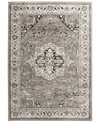 Km Home Largo Heriz Area Rug Collection In Grey