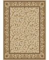 Km Home Closeout!  Pesaro Meshed Brick 3' 3" X 4' 11" Area Rug In Black