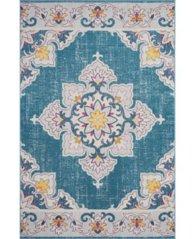 Lr Home Heirloom Hrl81461 Area Rug In Blue
