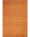 Nourison Marana Mnn01 Tangerine Rug In Tangerine