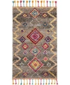 Nourison Nomad Nmd05 Gray Rug In Gray