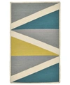 Simply Woven Danielle R0529 Beige Area Rug In Curacao