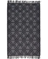 SIMPLY WOVEN JULIE R0807 CHARCOAL AREA RUG
