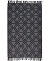 Simply Woven Phoenix R0807 Charcoal 5' X 7'6" Area Rug In Charcoal