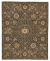 Simply Woven Closeout Feizy Evie R0758 Charcoal Area Rug In Charcoal
