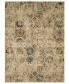 Karastan Elements Tunis Beige 5'3" X 7'10" Area Rug In Beige