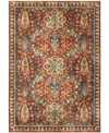 Palmetto Living Closeout! Orian Alexandria Bombay Red 7'8" X 10'10" Area Rug In Red