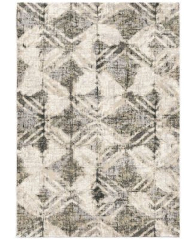 Palmetto Living Riverstone Maverick Cloud Gray Area Rug Collection In Gry