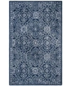 Ralph Lauren Etienne Lrl6603n Navy Ivory Area Rug Collection In Navy