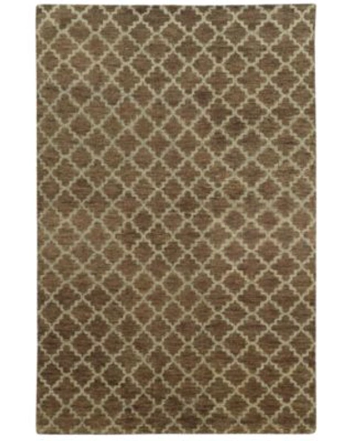 Tommy Bahama Home Maddox 56503 Brown Blue Area Rug