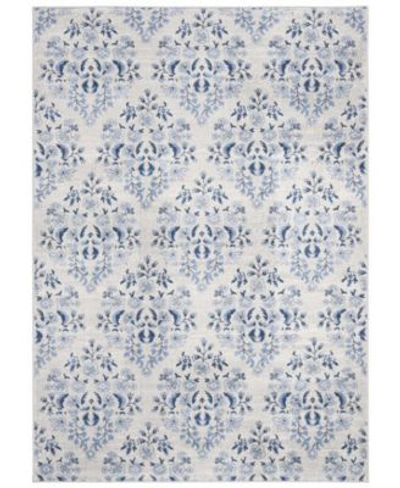 Martha Stewart Collection Msr2856d Cream Blue Area Rug