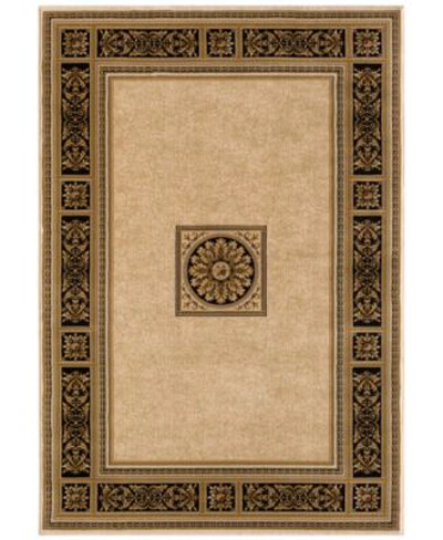 Km Home Sanford Milan Area Rug Collection Created For Macys In Black