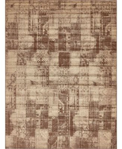 Bayshore Home Jasia Jas07 Area Rug Collection In Brown