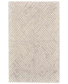 Simply Woven Alaina R8737 Ivory Area Rug In Ivory