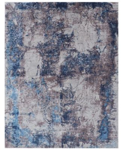 Exquisite Rugs Antoine A3536 Area Rug In Silver-tone