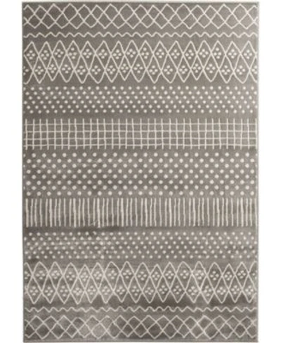 Portland Textiles Portland Textile Corfu Alvis Area Rug In Gray