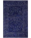 Bb Rugs Nico Nic 130 Navy Area Rug In Navy