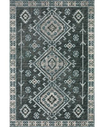 D Style Celia Br2 Area Rug In Midnight