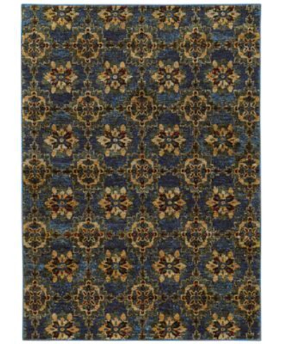 Jhb Design Journey Vella Blue Area Rugs