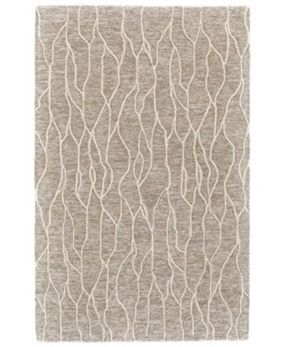 Simply Woven Alaina R8734 Ivory Area Rug