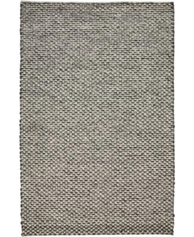 Simply Woven Oaklyn R0812 Gray Area Rug