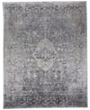 Simply Woven Michaela R3966 Gray Area Rug In Gray