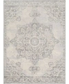 Abbie & Allie Rugs Abbie Allie Rugs Monaco Moc 2301 Silver Rug In Silver
