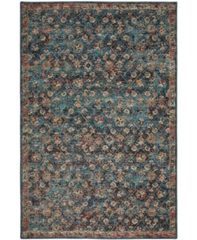 D Style Basilic Bas8 Area Rug In Beige