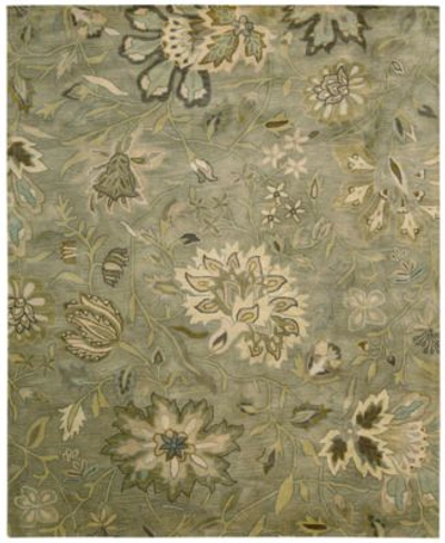 Nourison Rajah Tapestry Silver Rug