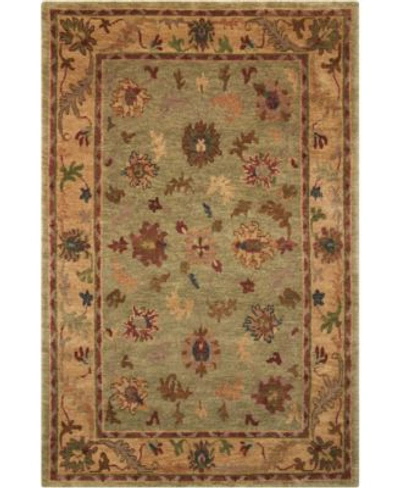 Nourison Tahoe Ta03 Green Rug