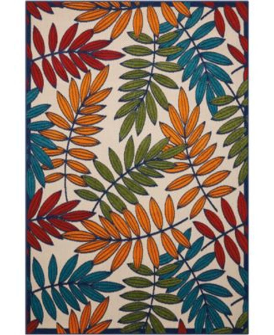 Nourison Aloha Alh18 Multi Rug