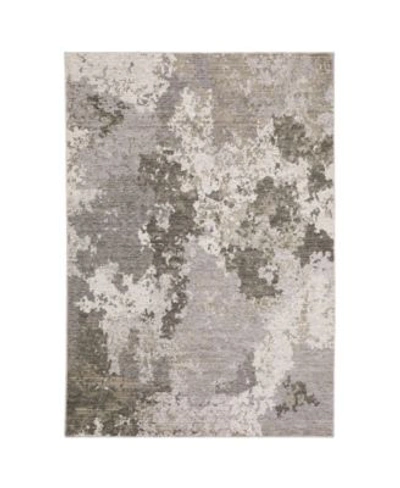 Jhb Design Amorphous Amo009 Area Rugs In Gray