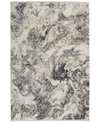 Calvin Klein Ck50 Balian Ck56 Area Rug In Silver Tone
