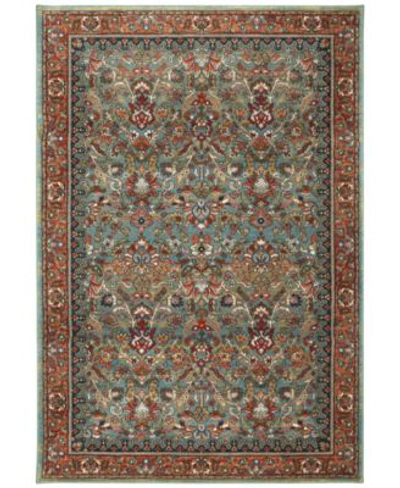 Karastan Spice Market Tigris Aquamarine Area Rug Collection