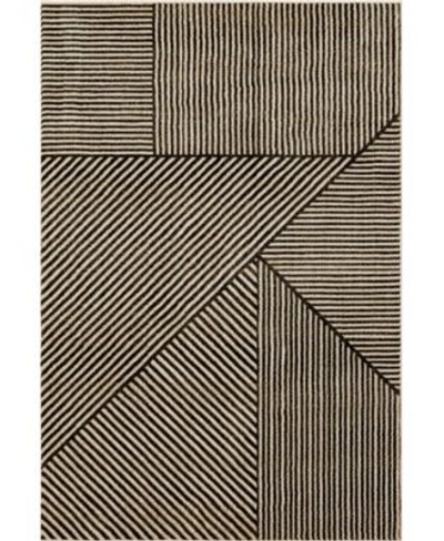 Bobby Berk By Karastan Series 3 Linea Area Rug In Onyx