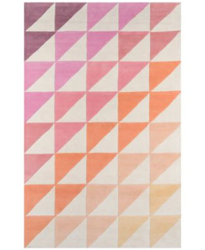 Novogratz Collection Novogratz By Momeni Delmar Del06 Area Rug In Pink