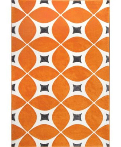 Nuloom Cine Gabriela Contemporary Area Rug Collection In Sunflower
