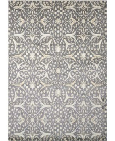 Nourison Luminance Lum08 Charcoal Rug