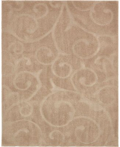 Bayshore Home Malloway Shag Mal1 Area Rug Collection In Green