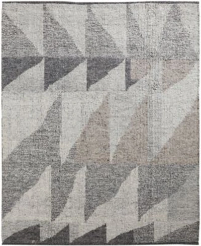 Simply Woven Rheed R6910 Area Rug In Gray