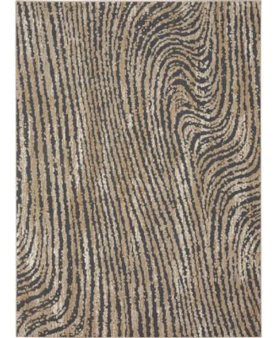 Stacy Garcia Home Rendition Zeus Area Rug In Charcoal