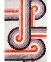 Novogratz Collection Novogratz Retro Ret 5 Lavender Runner Area Rug Collection In Lavender
