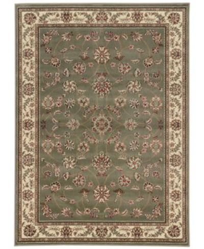 Km Home Closeout  Pesaro Isfahan Sage Area Rug Collection In Sage Green