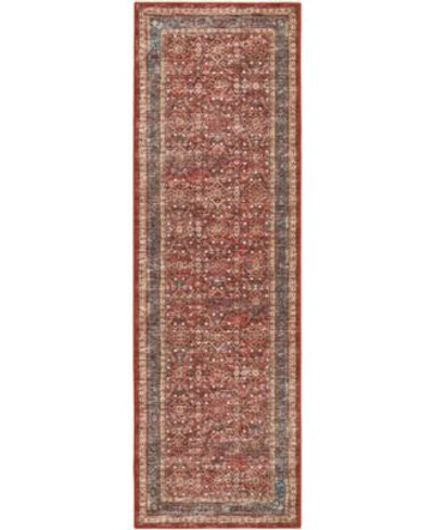 D Style Basilic Bas7 Area Rug In Navy