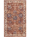 Nourison Closeout  Home Lagos Lag02 Brick Rug In Brick
