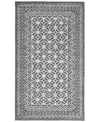 Nourison Palermo Pmr02 Charcoal Rug In Charcoal