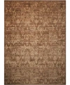 Nourison Silken Allure Slk17 Chocolate Rug In Chocolate